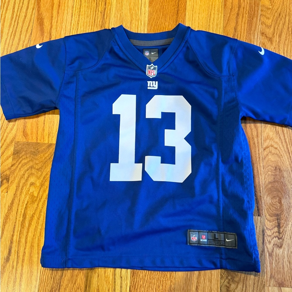 NY Giants jersey boys size small number 13